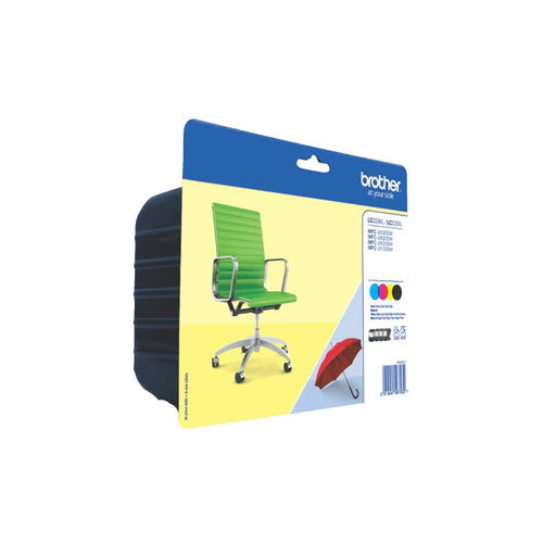 Brother LC-229XLVALBP ink cartridge 4 pc(s) Original Black, Cyan, Magenta, Yellow Brother LC-229XLVALBP ink cartridge 4 pc(s) Original Black, Cyan, Magenta, Yellow